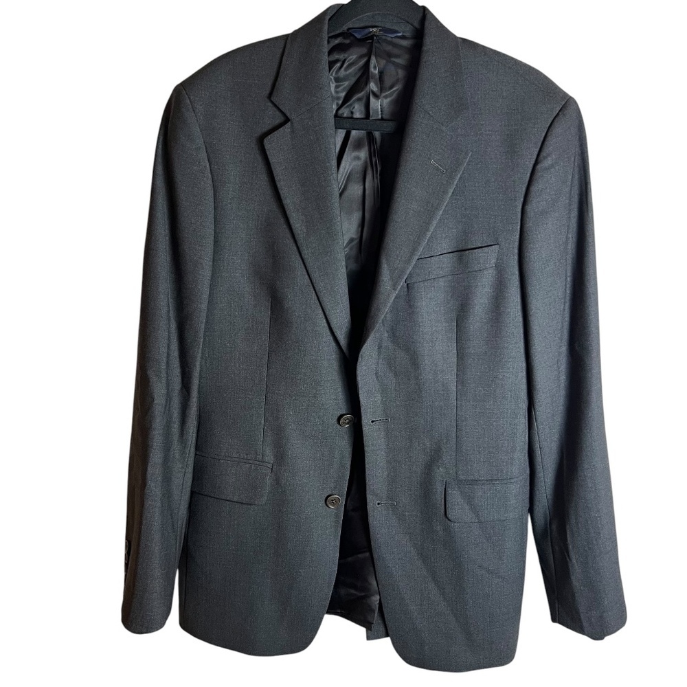 Versini 100% Wool Suit Coat Men's size 37‎ Regular